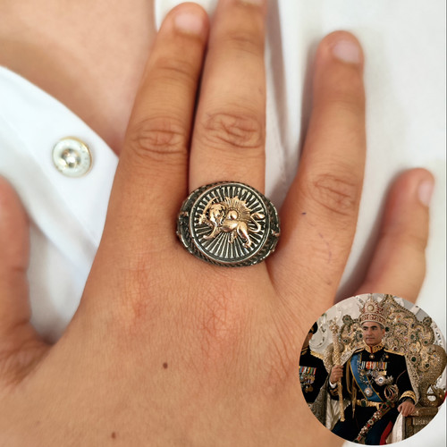 انگشتر شیر و خورشید
