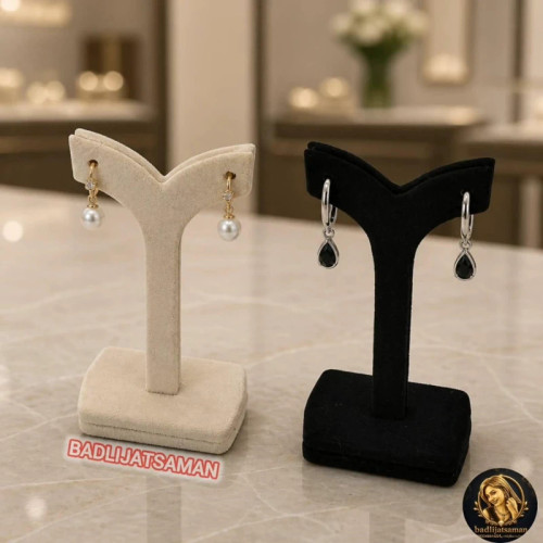 پایه گوشواره نخلی مخمل