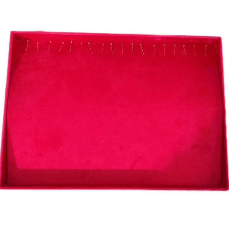 استند آبشاری دستبند و پابند رنگ قرمز