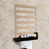 استند گوشواره 27 جفتی پلکسی مشکی