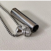 جاحرزی استوانه رنگ نقره ای