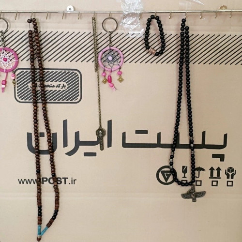 میله آویز زنجیری یک متری بدلیجات و جواهرات