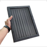 استند انگشتر درب دار رنگ طوسی تیره سایز 25*35