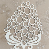 استند گوشواره مدل درخت رنگ سفید
