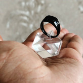 پایه انگشتر کریستالی (پک 5 عددی)