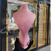 مانکن بدلیجات و جواهرات رنگ صورتی سایز 3(30ثانت)