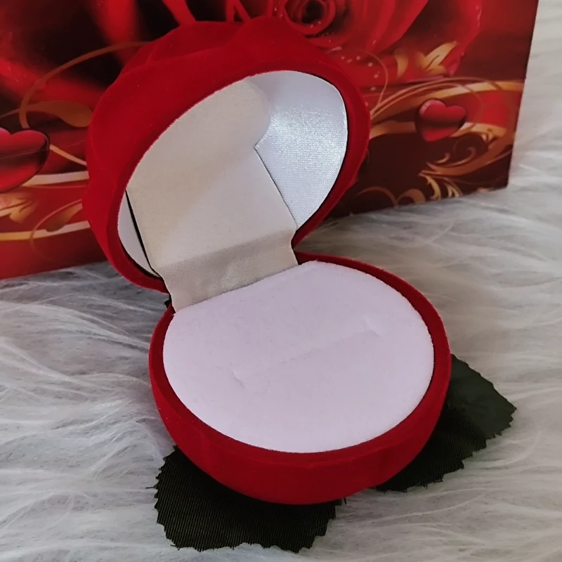جا انگشتری طرح گل شاخه رز