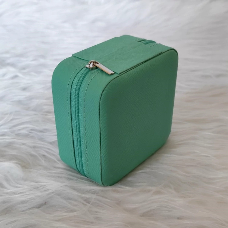 کیف جواهراتی مسافرتی رنگ سبز