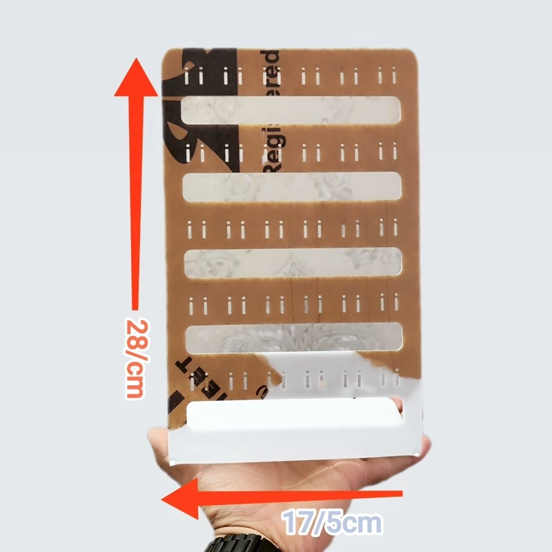 استند گوشواره دو کاره رنگ سفید