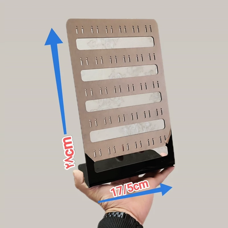 استند گوشواره دو کاره رنگ مشکی
