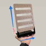 استند گوشواره دو کاره رنگ مشکی