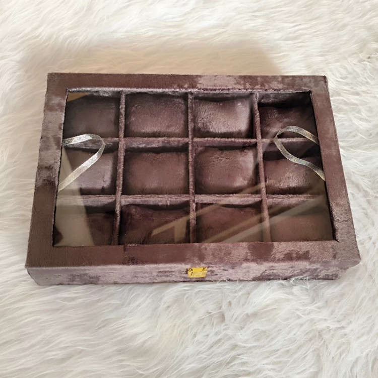 استند ساعت دربدار رنگ طوسی تیره