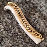 پایه دستبند جنس چرم رنگ سفید