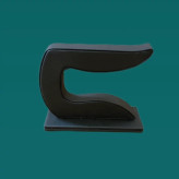 پایه النگو چرمی رنگ مشکی