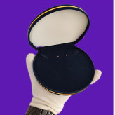 جعبه نیم ست گرد رنگ سرمه ای