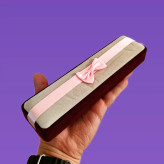 جعبه دستبندی مخمل پاپیون (پک 6عددی)