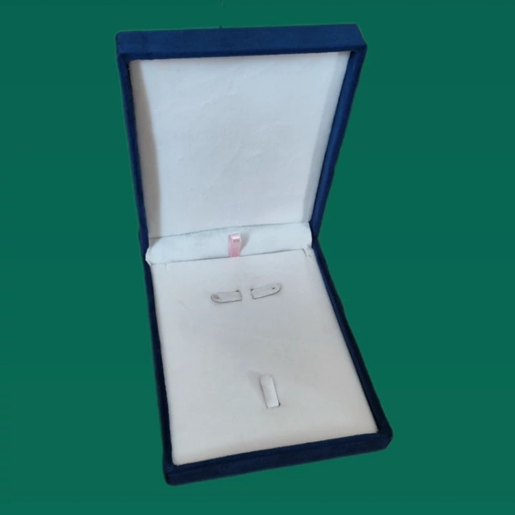 جعبه نیم سرویس رنگ سرمه ای