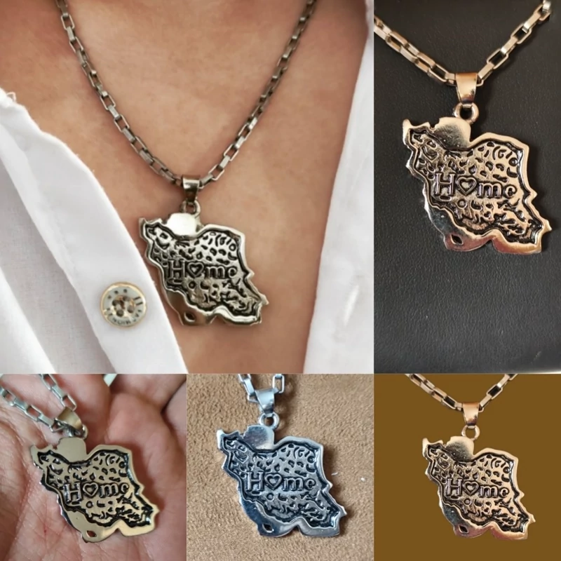 گردنبند نقشه ی  ایران