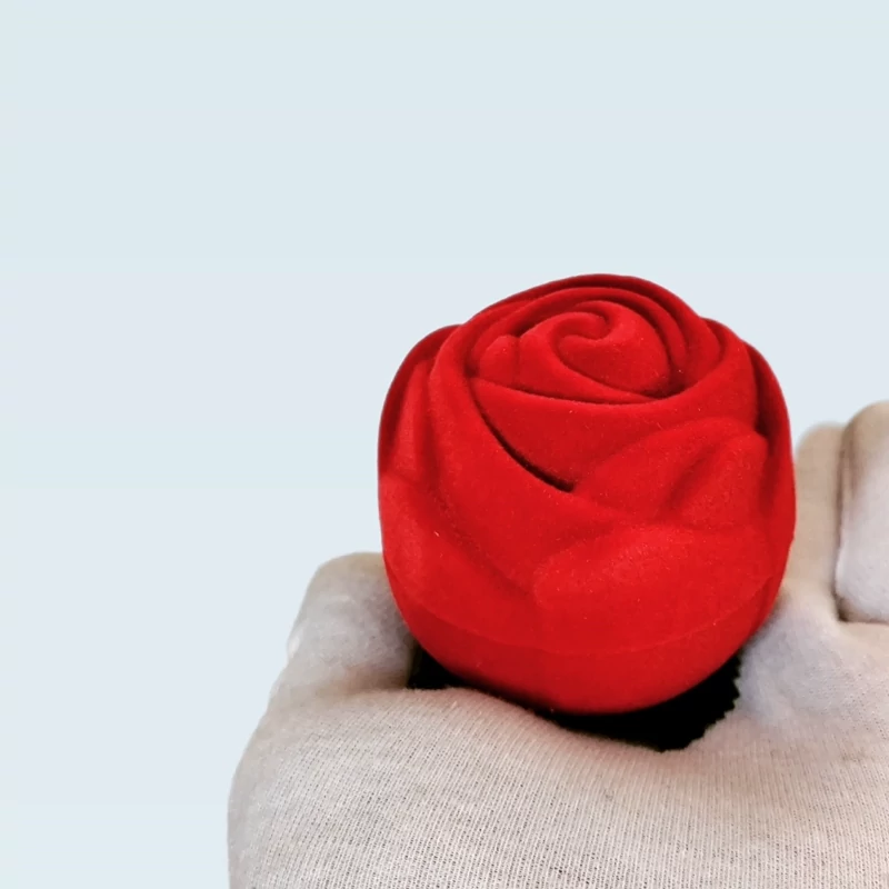 جا انگشتری گل رز (پک12 عددی)