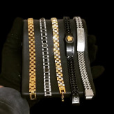 استند دستبند آبشاری چرمی