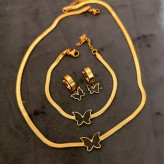نیم ست ماری پروانه
