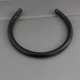 دستبند خلخال مردانه طرح ساده رنگ مشکی