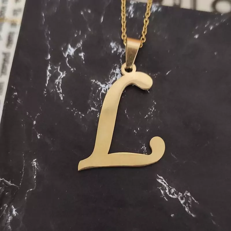 گردنبند حرف L انگلیسی