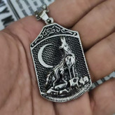 گردنبند گرگ مردانه