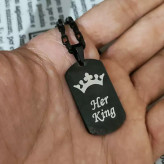 ست گردنبند مشکی کینگ