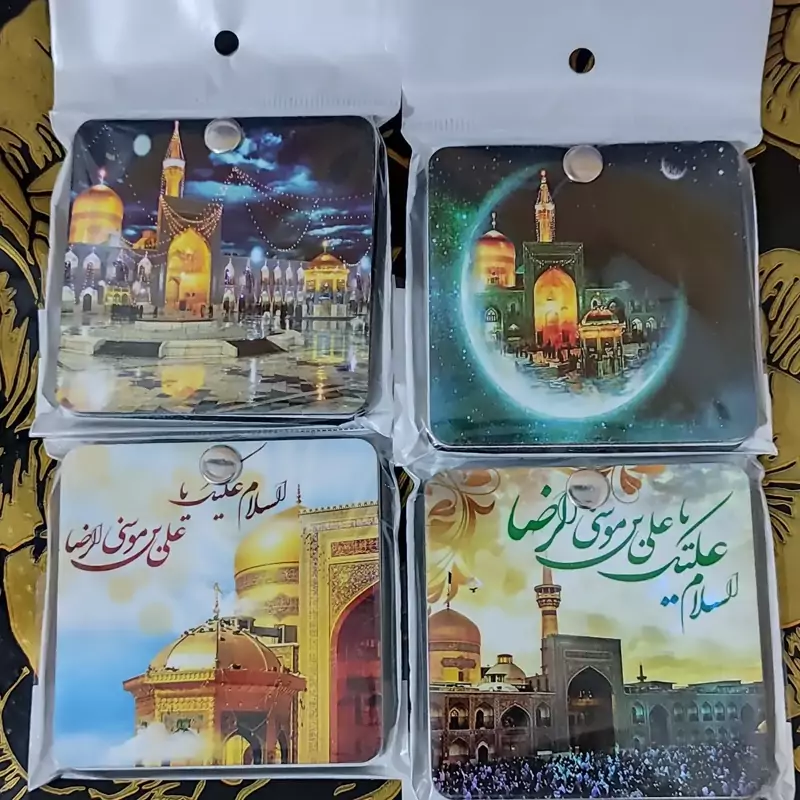 ایینه حرم طرح مربعی شکل