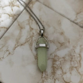 گردنبند منشوری سبز