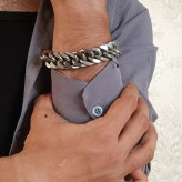 دستبند کارتیر استیل 16 میل مردانه