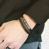دستبند چرمی هابلوت دولاین
