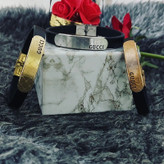 دستبند چرم gucci