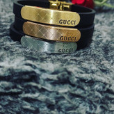 دستبند چرم gucci