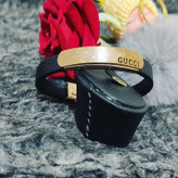 دستبند چرم gucci
