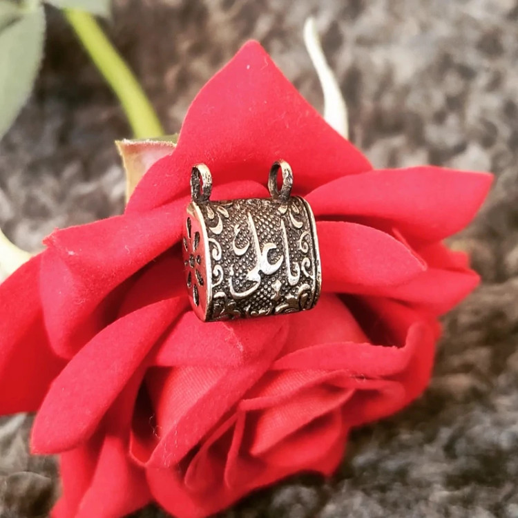 گردنبند حرز امام جواد طرح مکعب