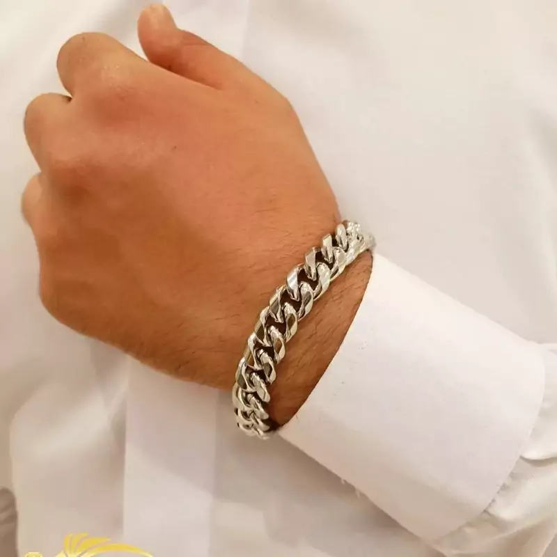 دستبند کارتیر  نقره ای