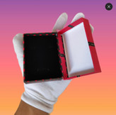 جعبه نیمست طرح کادویی (بسته ۱۲ عددی)