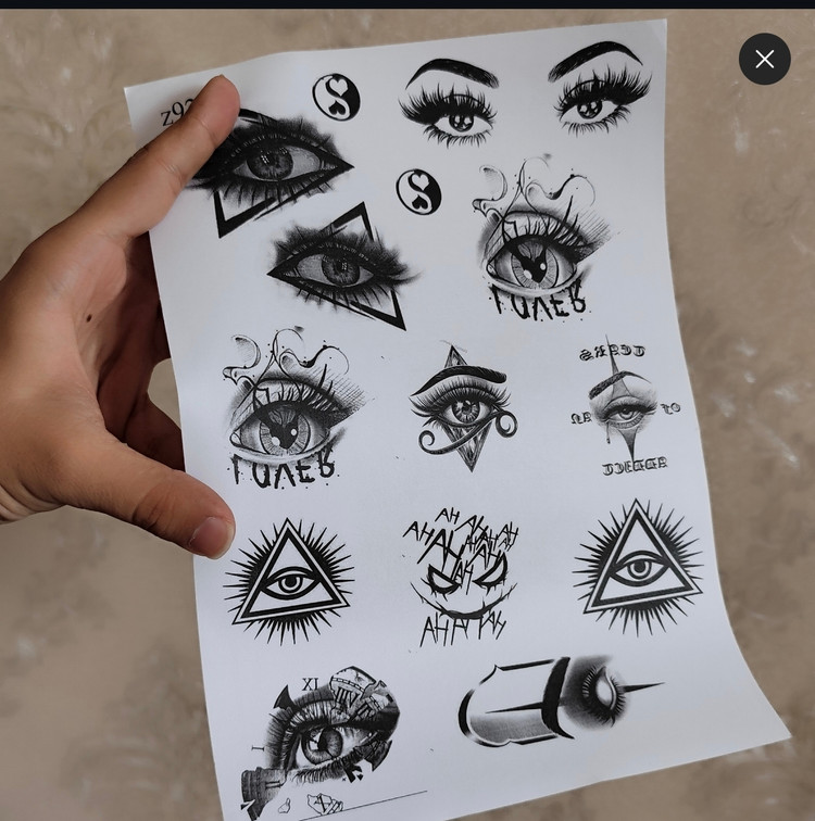 تتو موقت (دو عدد برگه آچار +محلول )