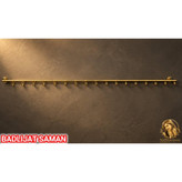 میله زنجیر جواهرات و بدلیجات نیم متری با آبکاری درجه یک